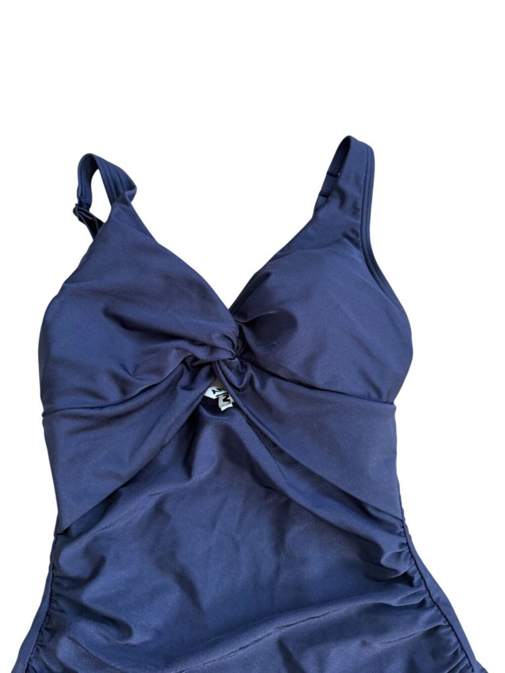 DKNY Navy Blue One Piece Swimsuit Bathing Suit Size Small - Picture 3 of 5